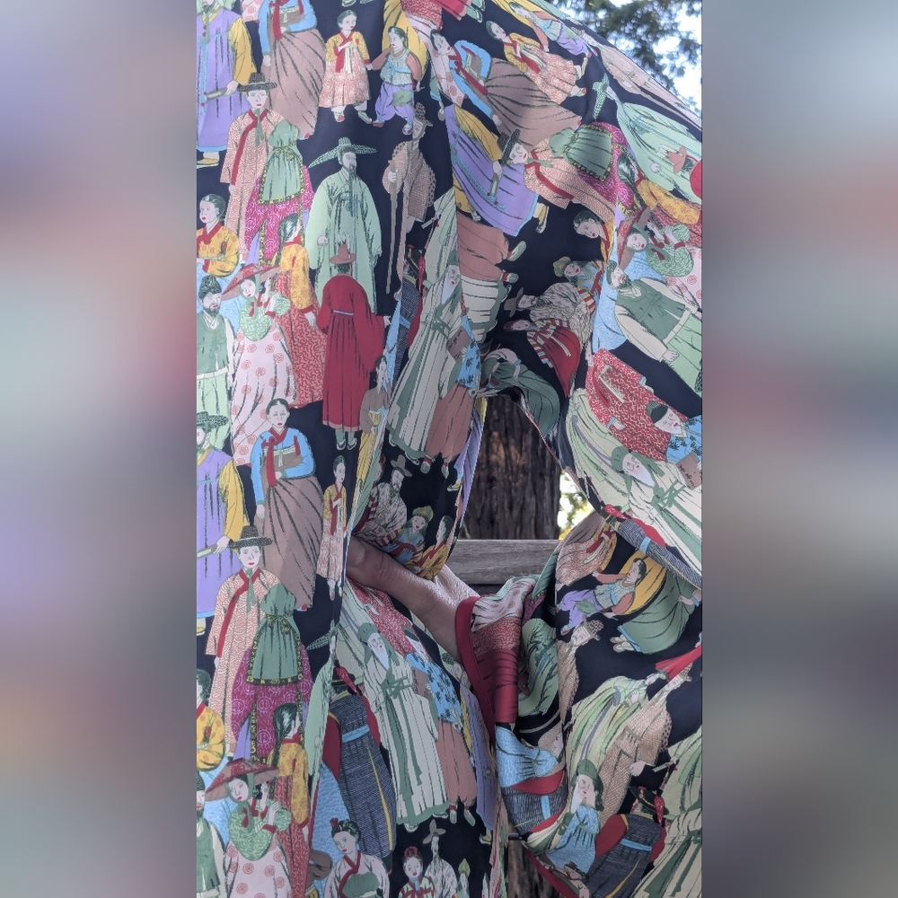 Natori Multicolor Patterned Dress - image 2